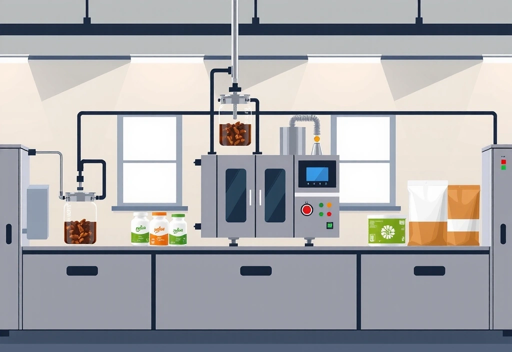 Processus de production durable dans une usine moderne