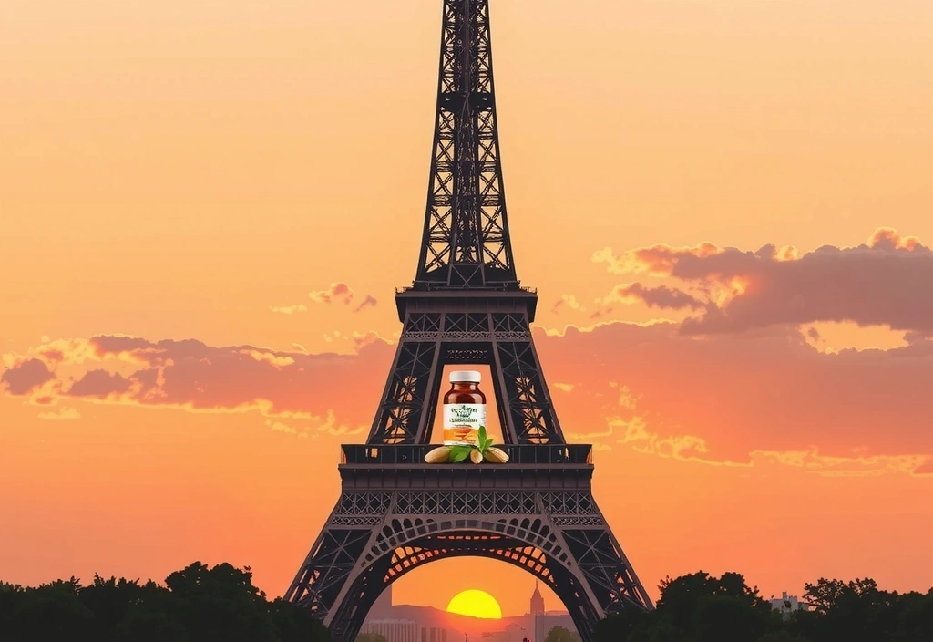 Représentation artistique de la Tour Eiffel symbolisant la force et l'innovation d'Eiffelvitvb